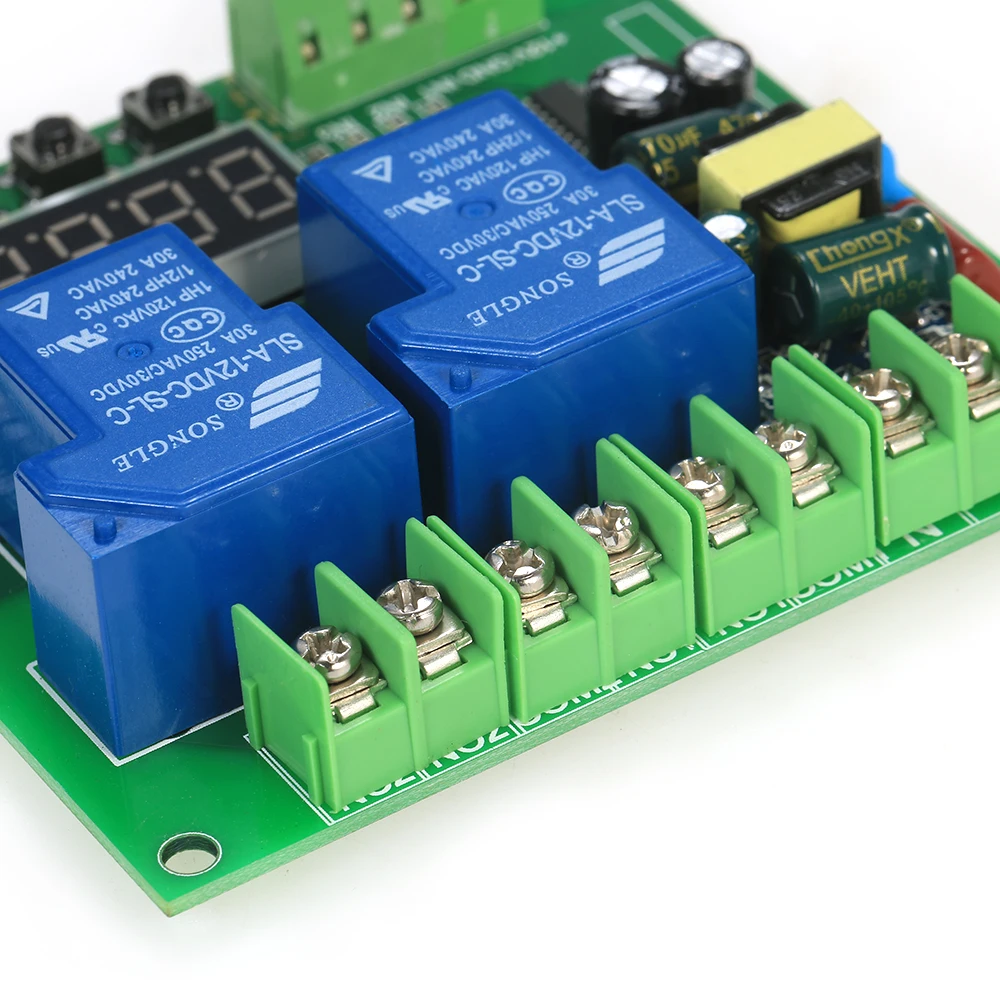 220V релейный модуль приемника 2-канальный драйвер двигателей щит 30A светодиодный релейной интерфейсной платы для Arduino Raspberry Pi