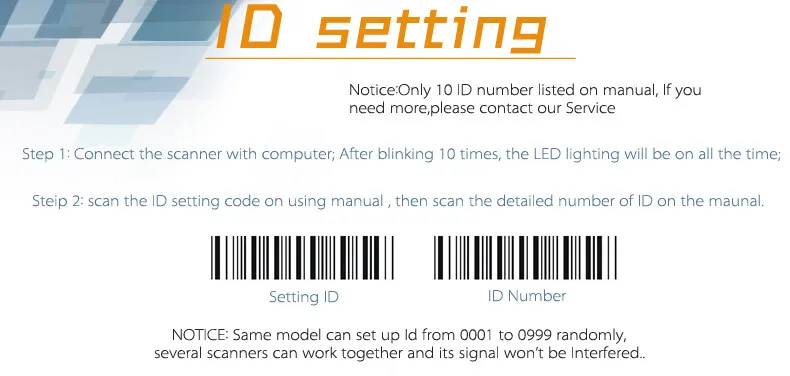 A Laser Sem Fio 2.4G laser Bar code reader frete grátis