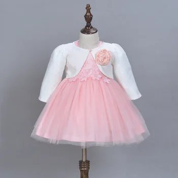 

2018 high quality summer Lace baby girl dress Baptism Christening ball Gown Dress infant baby wear kids children baby clothing