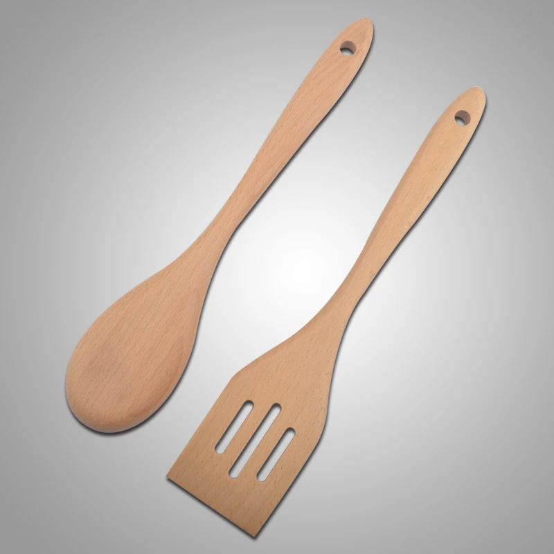 Бамбук 2 шт инструмент для приготовления посуды кухонная мебель ложка и деревянный