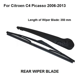 

Car Back Wiper For Citroen C4 Picasso 2006-2013 Rear Windshield Window Wiper Arm + Blade New