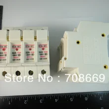 Цилиндрический Держатель предохранителя 4 P 32A с светодиодный RT18-32X