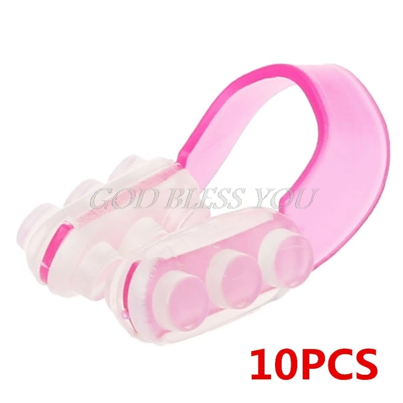 

10PCS Soft Silicon Shape the Nose Shape Straighten Bridge Of Nose Equipment Nose Shaper