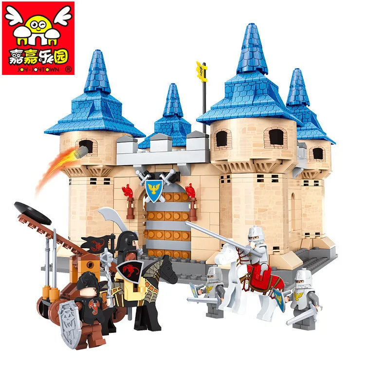 

Knight Series Castle clash 576pcs educational toys 2015 building blocks set Compatible with loge children's gift 003052