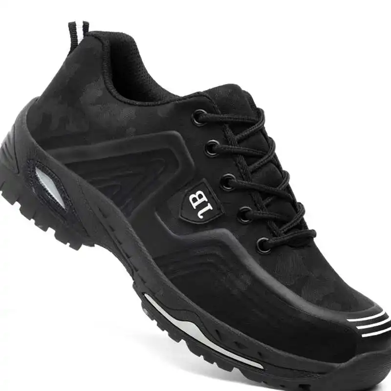 Men Steel Toe Safety Shoes Casual Breathable Work Sneaker Anti-piercing aramid fiber Protective Footwear