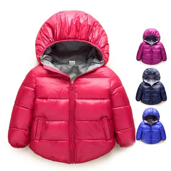 

Baby Boys Jacket Autumn Winter Jackets For Girls Warm Jacket Kids Infant Coat Hooded Children Outerwear Coats Clothes