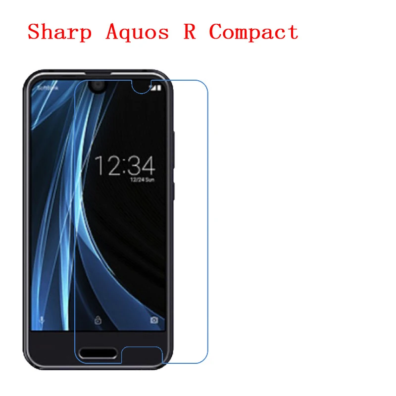 

(3-Pack) For Sharp Aquos R Compact New functional type Anti-fall, impact resistance, nano TPU screen protection film