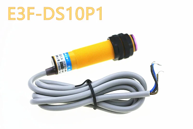 New DC 6-30V 10cm Diffused Type Photoelectric Switch Sensor E3F-DS10P1 3-wire 