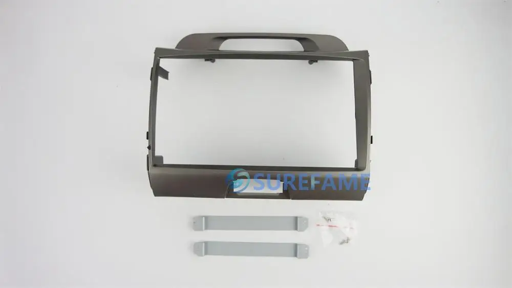 9 дюймов Автомобильная панель радио для KIA Sportage 2010- Dash Kit установка Переходная рамка адаптер накладка 9 дюймов крышка консоли