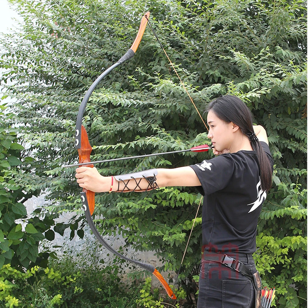 

15-35 lbs Recurve Bow Wooden American Archery Hunting Bow Takedown Recurve bow for Outdoor Sports Game Practice new