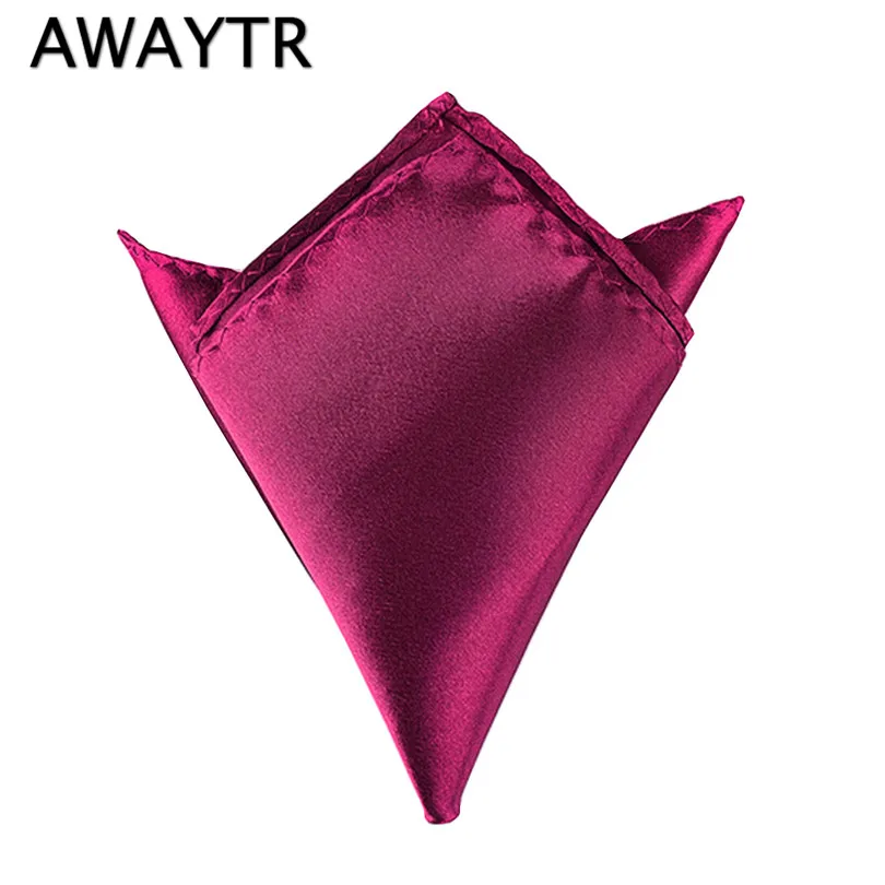 

2 Pcs/Lot Pocket Square Mens Silk Handkerchiefs Classic Party Wedding 6 Colors Handkerchief Workwear High Quality