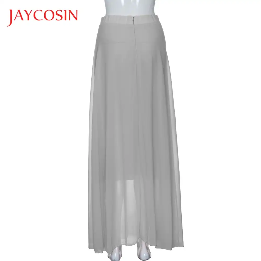 high waist maxi dress