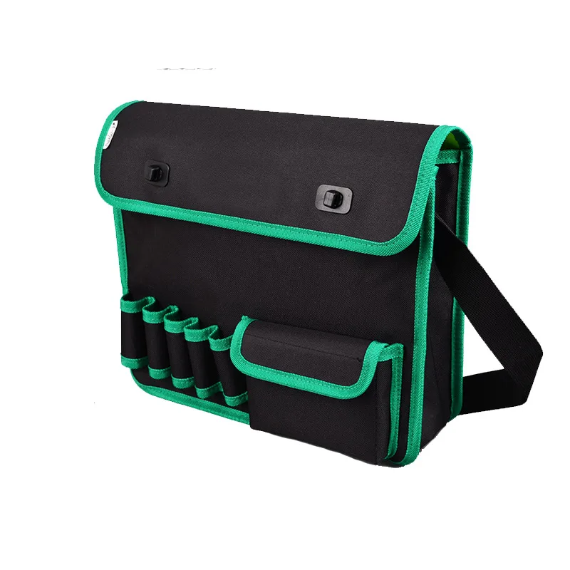 

Thicken Oxford Multi Funtional Hardware Toolkit Shoulder Strap Tool Bag Backpack for Home Repair Tools