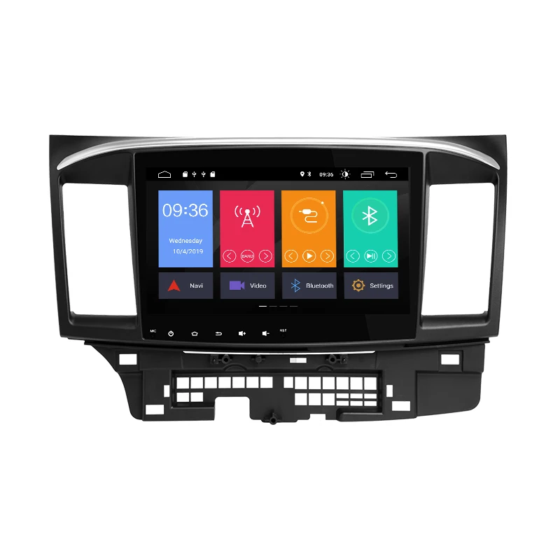 Cheap Xonrich Car Multimedia Player 2 Din Android 9.0 For Mitsubishi Lancer 2008-2015 10.1 inch 4G AutoRadio GPS Navigation Audio Wifi 2