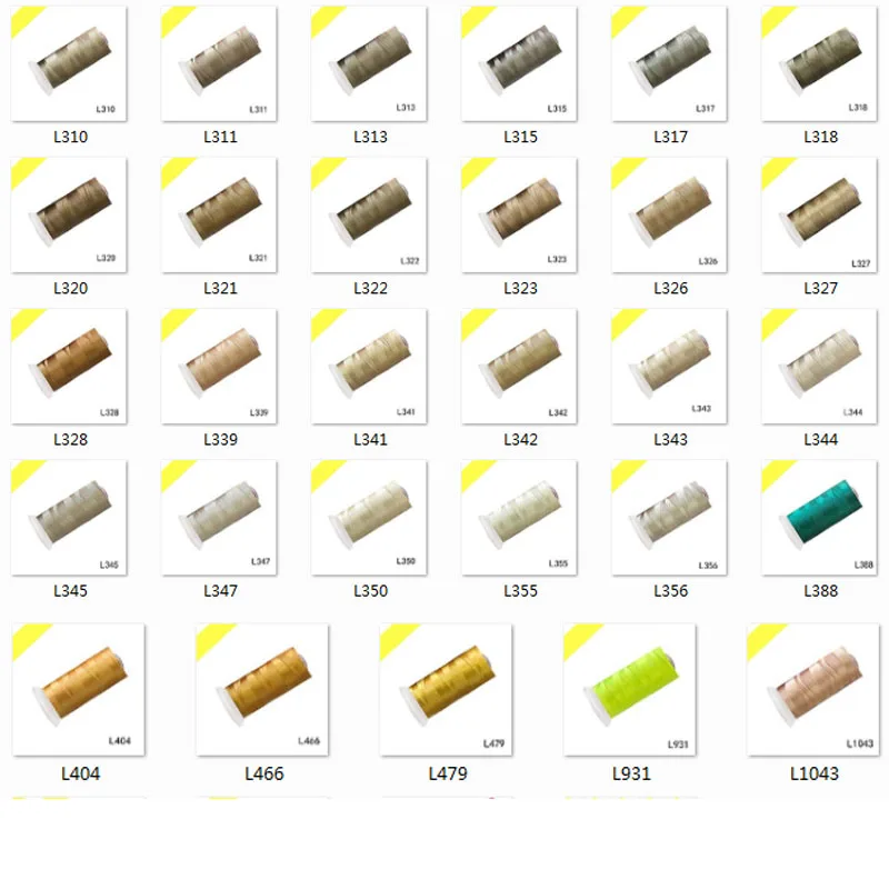 

150D 3 strands Various specifications Various colors 100% nylon high tenacity thread Sewing thread Leather accessories