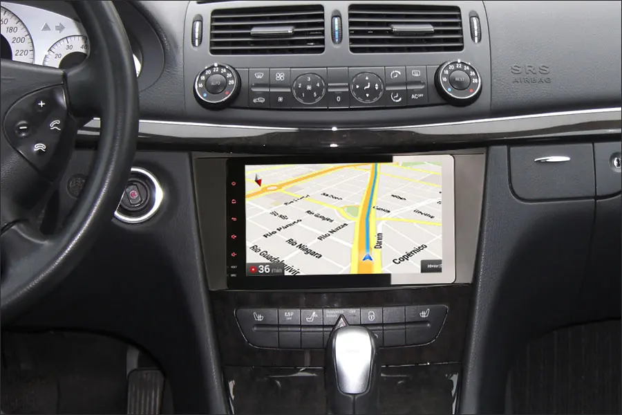 Top Erisin ES2894L 9" Car Multimedia Player Android 8.1 DAB+ DVR OBD GPS for Mercedes Benz ML/GL Klasse W164 X164 1