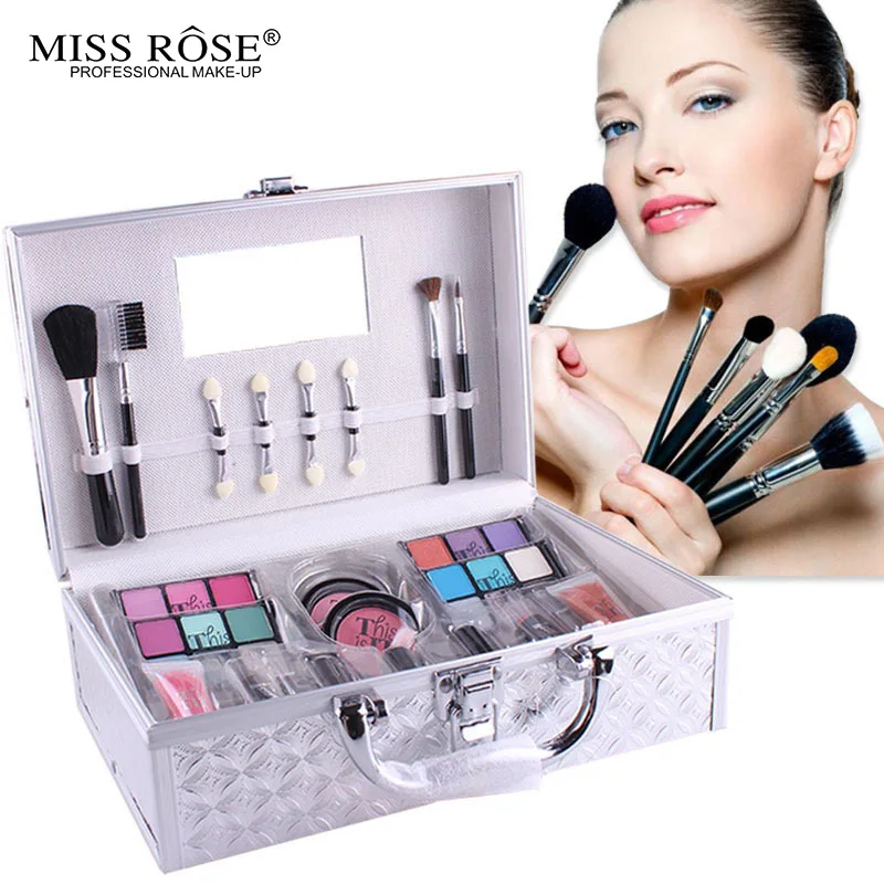 Professional Makeup Kit sets Eyeshadow Blushers Cosmetic Case Full Pro Makeup Palette Lipstick eyeshadow Brushers Nail polish