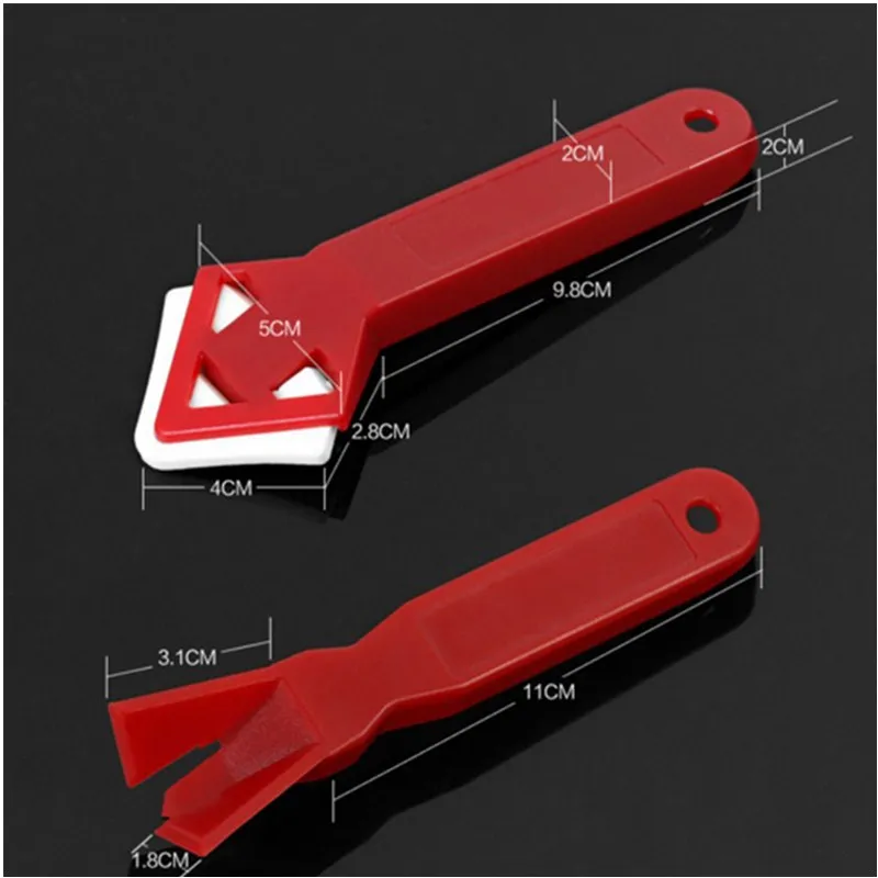 DWZ 2 шт./компл. Мини Ручной скребок для инструментов утилита практичный очиститель пола приспособление для очистки поверхностей клей лопатка для удаления остаточных продуктов