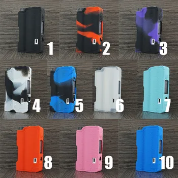 

50pcs Texture Case for DOVPO Topside 90W Squonk Mod Protective Silicone Rubber Sleeve Cover Shield Wrap