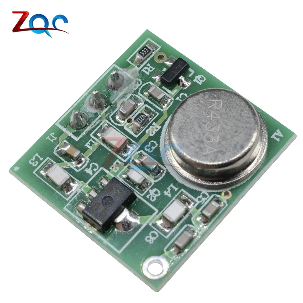 DC 9 V 12 беспроводной модуль платы fm передатчика ZF 4 433 92 MHz # P 433MHZ передатчика|Детали