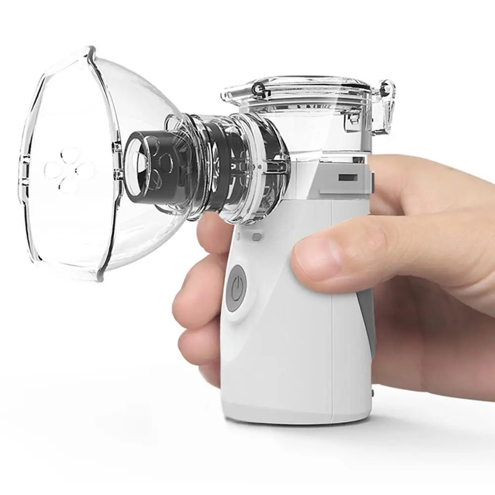 المحمولة يستنشق البخاخات الصمت بالموجات فوق الصوتية inalador nebulizador الأطفال الكبار قابلة للشحن Automizer للرعاية الصحية المحمولة