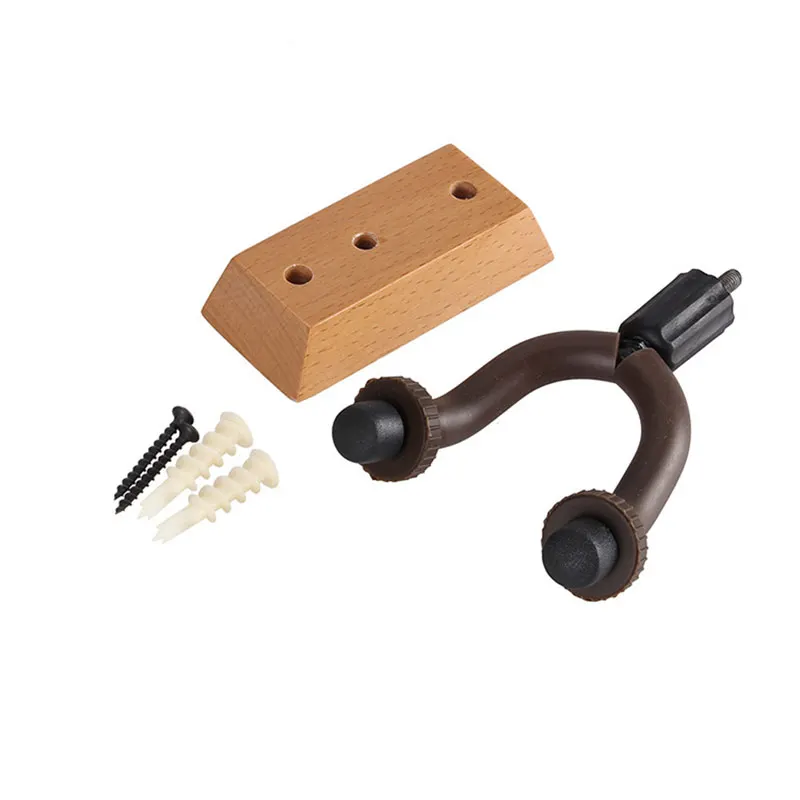 

Guitar Hook Wooden Hanger Wall Mount Holder Guitars Bass Ukulele Hook Hanger Accessories Acoustic Guitar Keeper Electric