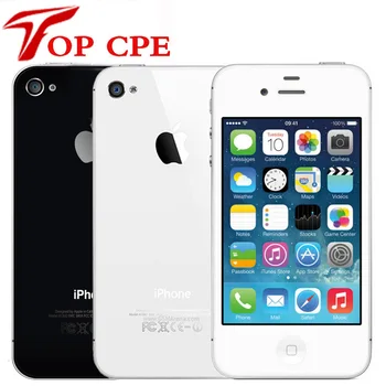 

Original Factory Unlocked Apple iPhone 4S IOS Dual Core 8MP WIFI GPS WCDMA 3.5inch 1080P TouchScreen iCloud used Mobile phone
