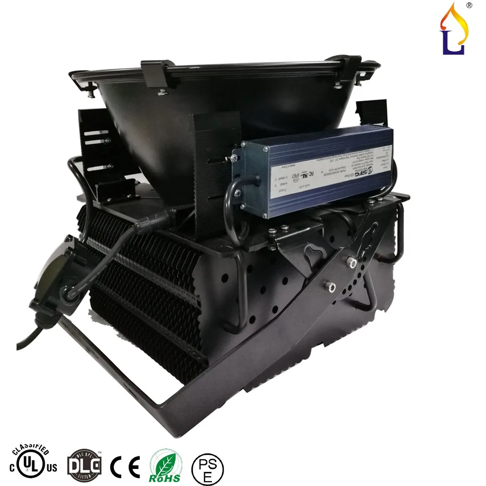 

2 Pack 300W 400W 480W LED high bay light 100-277V Industrial Lamp with meanwell driver SMD3030 led mining lighting for stadium