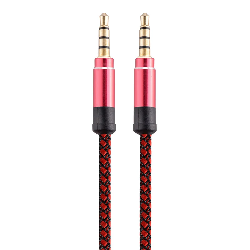 8 Colors Optional Universal 1.5 M 3 M 3.5MM Velcro Braided Audio Cable Male To Male Nylon AUX on Recording Car Audio Cable 8 Colors Optional Universal 1.5 M 3 M 3.5MM Velcro Braided Audio Cable Male To Male Nylon AUX on Recording Car Audio Cable