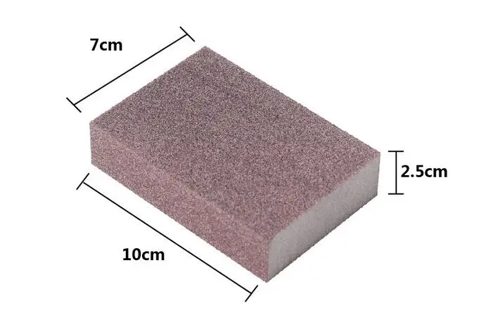 8 шт./лот 10*7*2,5 см высокой плотности кухня нано-наждак волшебная губка для кухни горшок за исключением ржавчины фокусных пятен меламиновая губка