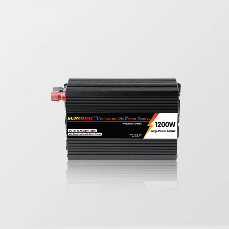 

1200W UPS With Charging Inverter DC 24V To AC 220V Photovoltaic Power Converter Home Inverter