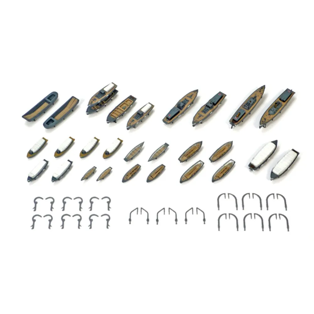 Tamiya 78026 1/350 набор утилитарных лодок времен Второй мировой войны в японском и