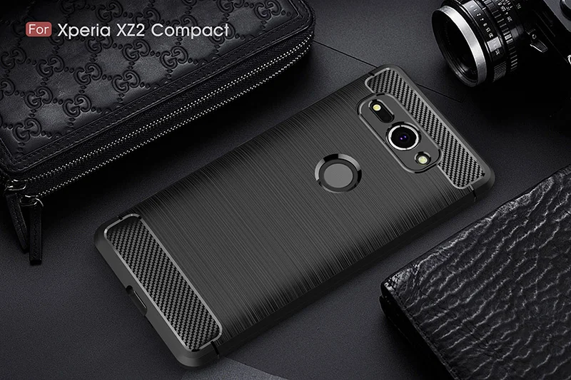 brushed silicone case sony xperia xz2 compact (10)