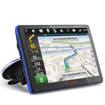 

7 inch HD Car GPS Navigation Capacitive screen Bluetooth FM Built in 8GB/256M Touch Screen Map Free Upgrade sat nav vehicle gps