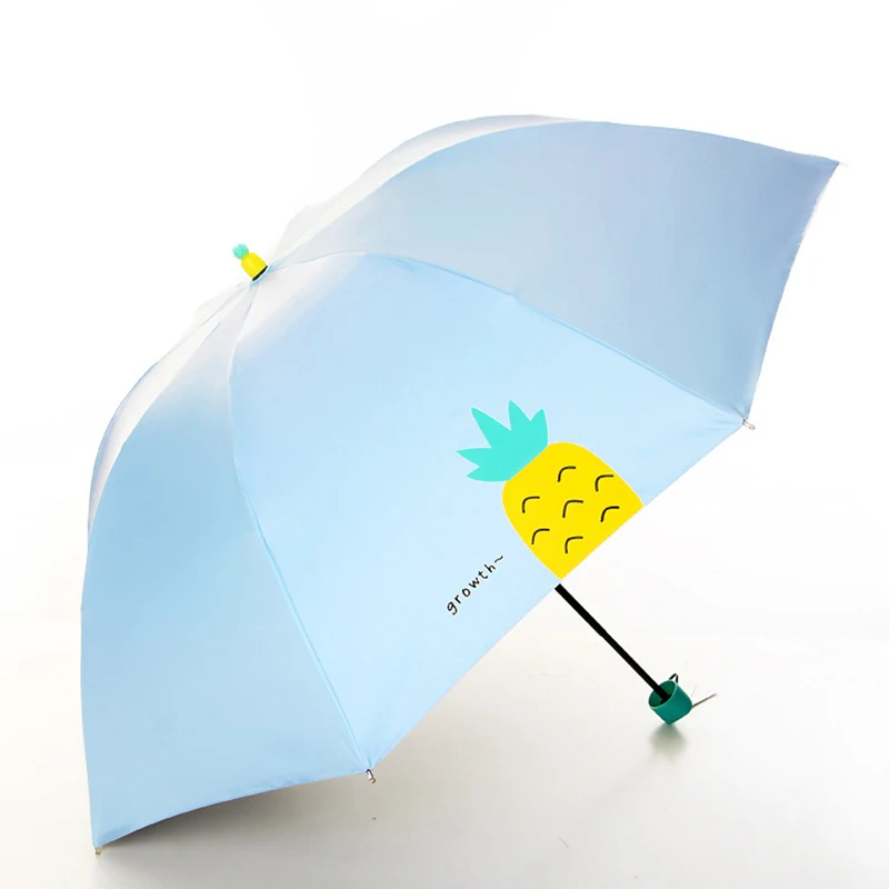 

Creative fruitsunshade sunshade umbrella for women folding umbrella sunshade black gel sunshade umbrella