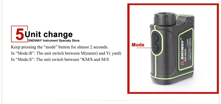 Laser Distance Meter Telescope SW-600S (7)