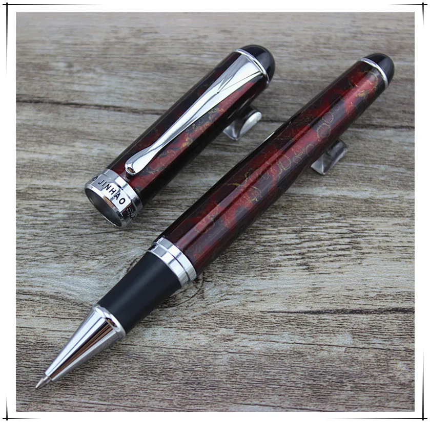 Jinhao X750 Роскошная металлическая иридиевая шариковая ручка высокого качества, шариковые ручки, офисные принадлежности, подарок для студентов