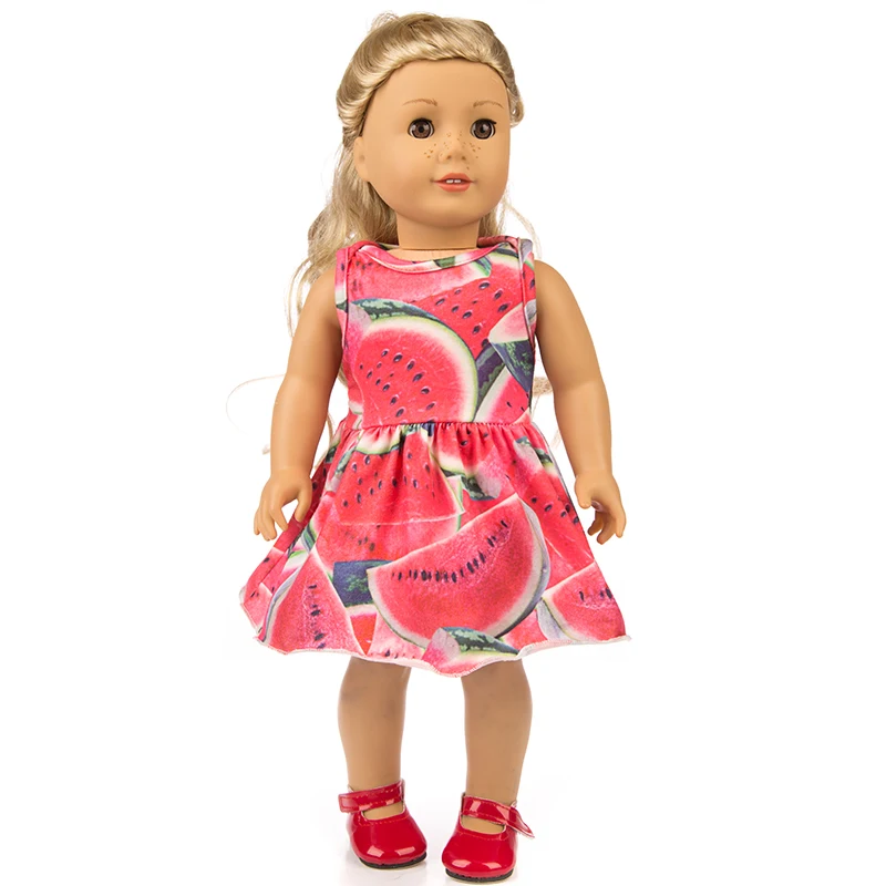 Новое платье подходит для американской девочки кукла 18 дюймов Кукла Одежда и аксессуары