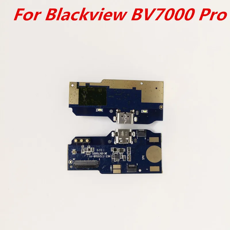 Blackview BV7000 Pro плата зарядного устройства с USB разъем Порты и разъёмы стыковочного узла аксессуары Запчасти - Цвет: Синий