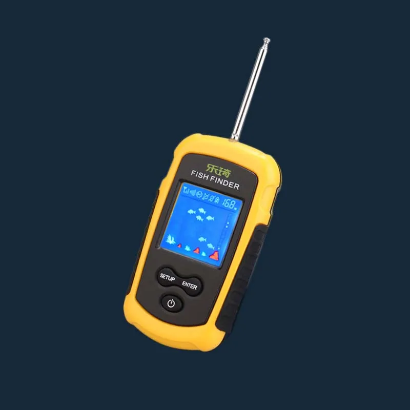 

New Professional FFW1108-1 Wireless Fish Finder Portable Sonar Fishfinder 40m Depth Range Ocean Lake Sea Fishing Accessories HR