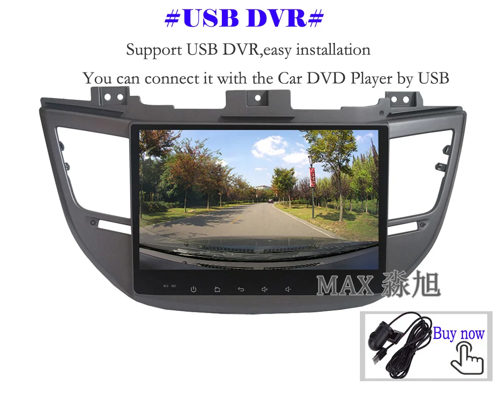 Excellent MAX Android 8.1.0 Car DVD Player For Hyundai Tucson 2015 2016 2017 GPS Navigation System Radio WiFi Steering wheel control 14