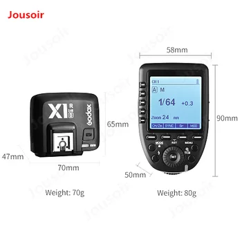 

In Stock Godox Xpro-S TTL II 2.4G X System Wireless Control Remote Trigger with 2x X1R-S Controller Receiver for Sony Flash CD50