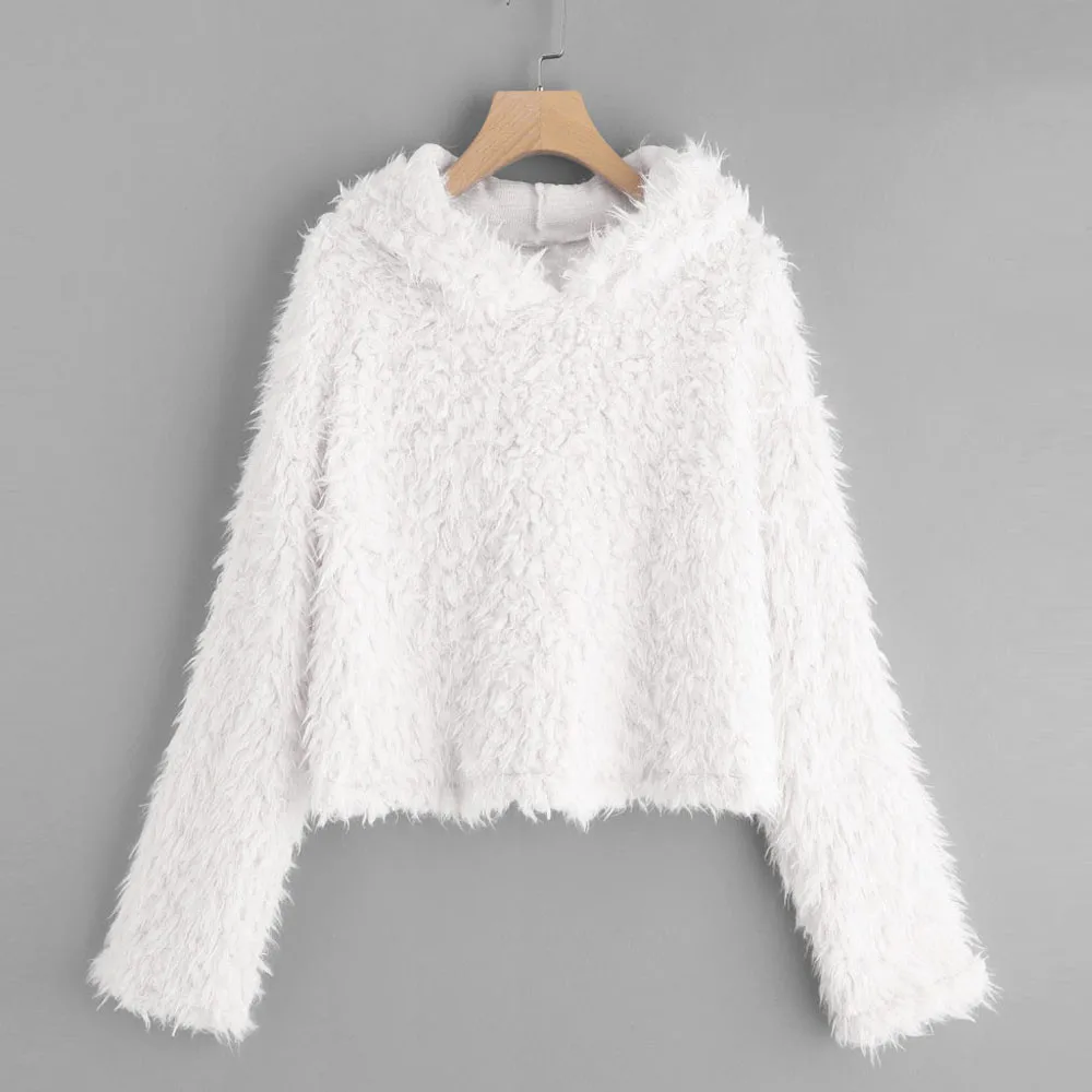 

Harajuku Hoodies Sweatshirt Women 2018 Autumn Streetwear Solid Hooded Hoodie Women Fashion Clothes Moletom