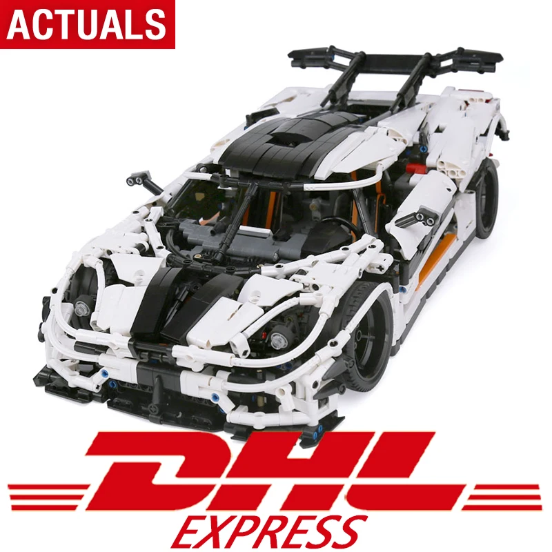 

DHL Legoing 23002 Technic Series The MOC-4789 Changing Racing Car Set Building Blocks Bricks New Educational Kid Toys