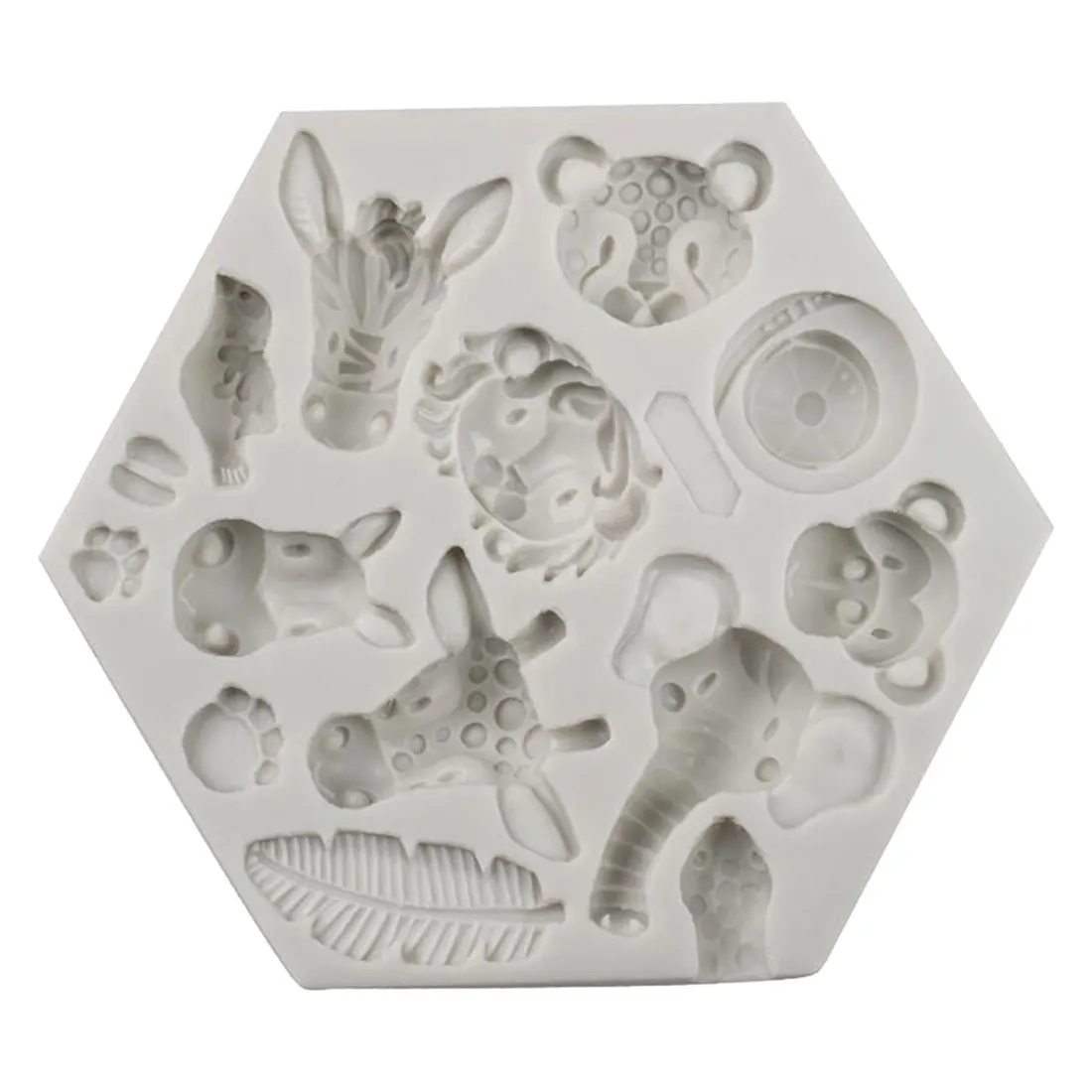 

Hot Sale Forest Animal Mould Silicone Molds Woodland Cake Decorative Mold ToolsCake Decorating Fondant Mold