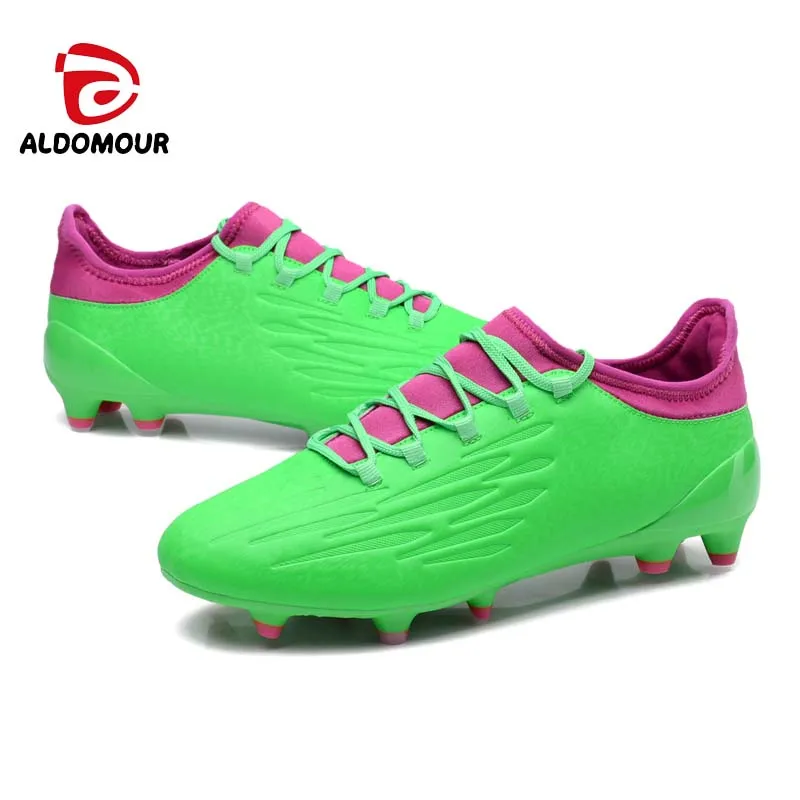 

ALDOMOUR 2018 Sneakers Soccer Men Football Boots Original Traning Football Boots With Spikes Mens Outdoor Training Shoe LYT