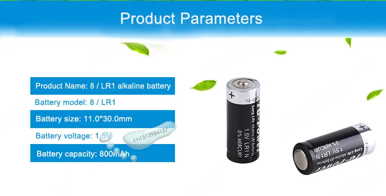 kpay 50pcs/Lot LR1 Alkaline Batteries SIZE N E90 MN9100 910A 1.5V Single Use Dry Batteries For Sperker Bluetooth Players