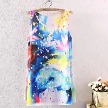 Цветные женские жилеты Летний дизайн Мода Американский Популярные женские любимый Досуг танки