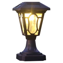 Солнечная наружная патио лампа водонепроницаемый настенный наружный дверной светильник домашняя вилла сад ворота светильник