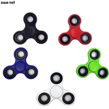 Fingertip Gyroscope Tri font b Spinner b font Fidget Toy Plastic EDC Hand font b Spinner
